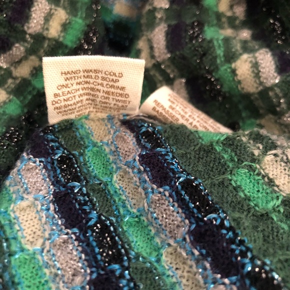 Free people Green striped crochet bubble dress - Picture 9 of 10